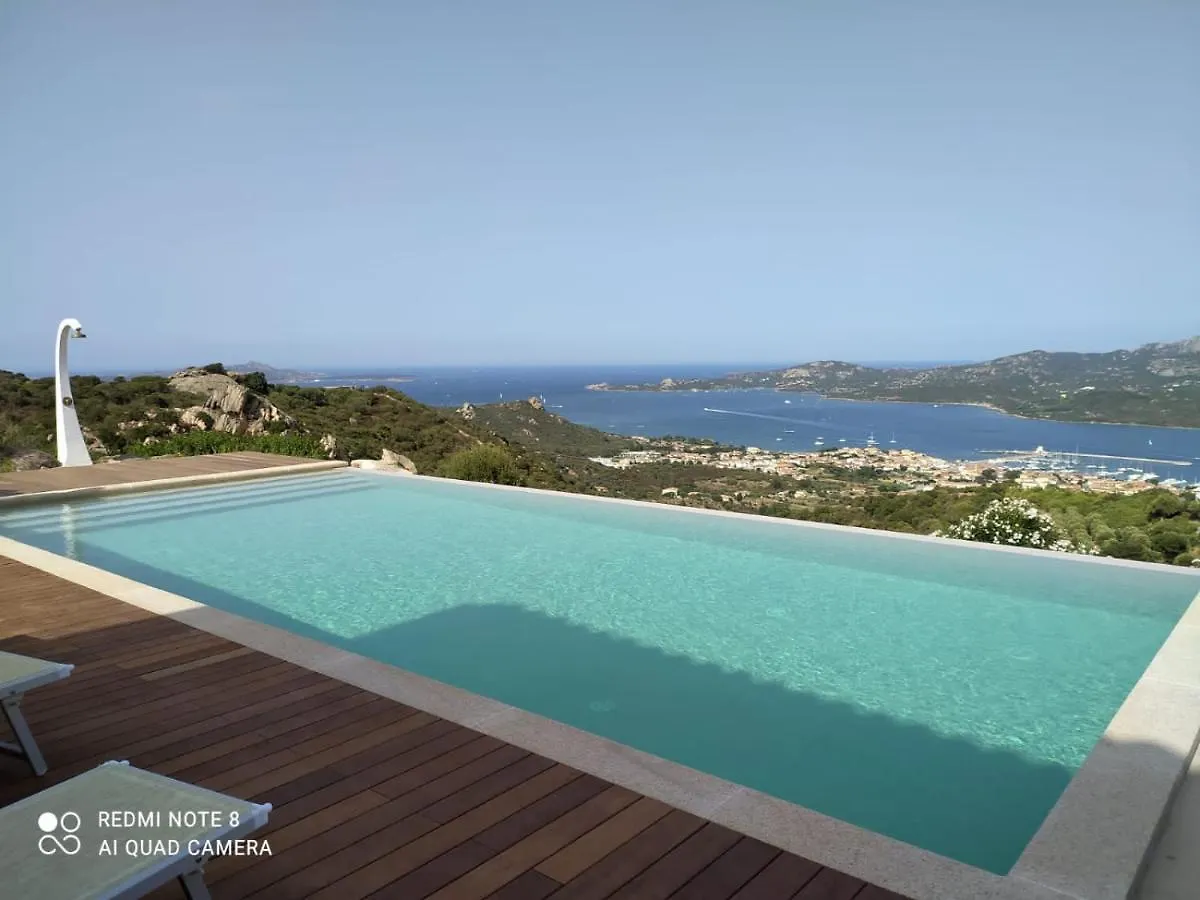 Villa Amaca Piscina A Sfioro Riscaldata Vista Mozzafiato Sulla Costa,Sauna, Area Fitness Cannigione Italy
